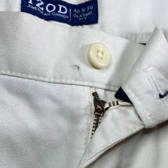 NWT 📌Izod Wrinkle Free Classic Cotton Pants - Picture 4 of 12
